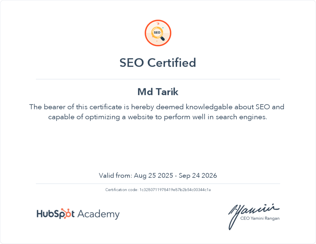 MD TARIQ DIGITAL MARKETER