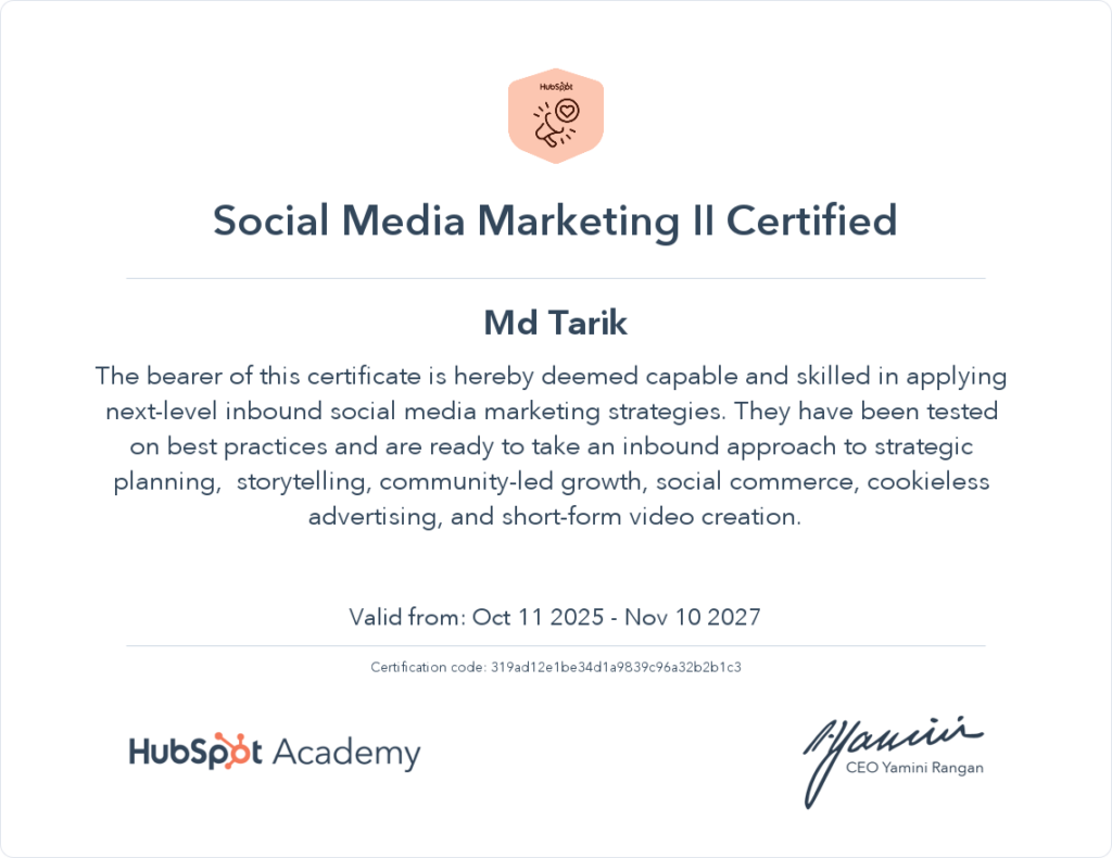 MD TARIQ DIGITAL MARKETER